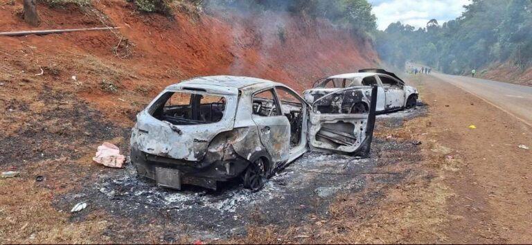 Bloodshed Fears as Mobs Torch Cars, Chase DP Kindiki Out of Embu