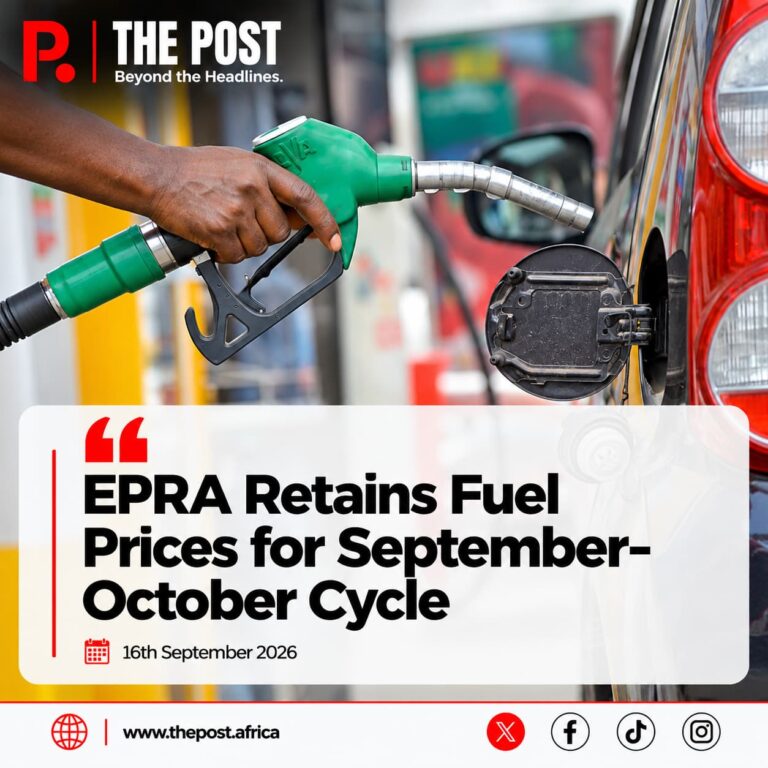 EPRA Retains Fuel Prices for September-October Cycle