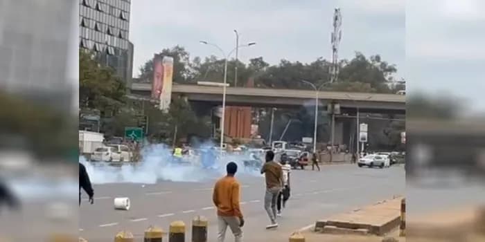 Waiyaki Way Goes Up in Smoke as UoN Students Declare War on Lecturers’ Strike